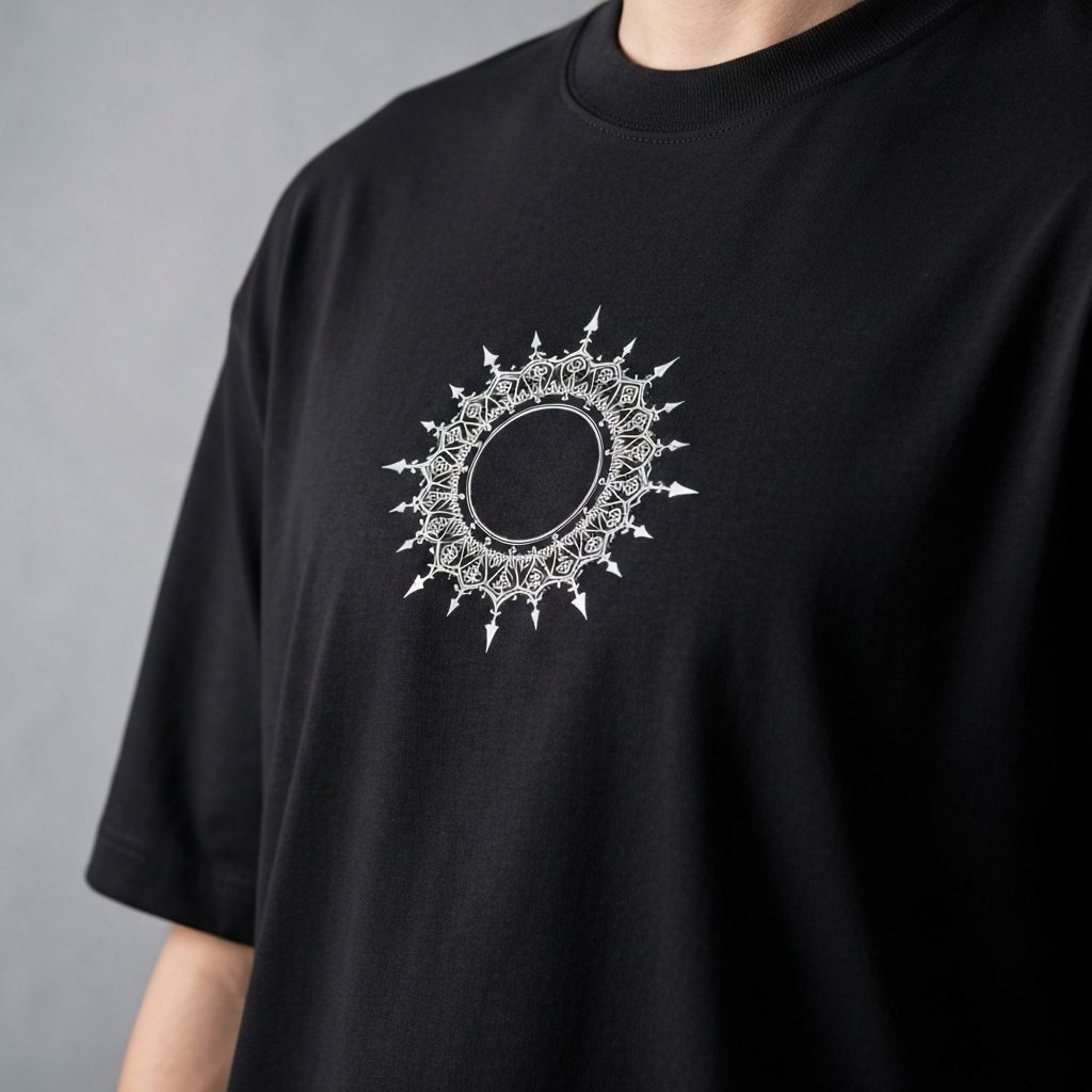 Halo Tee — Black